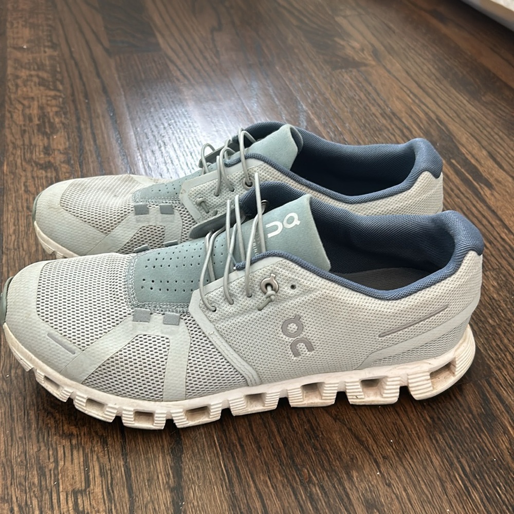 On cloud running shoes